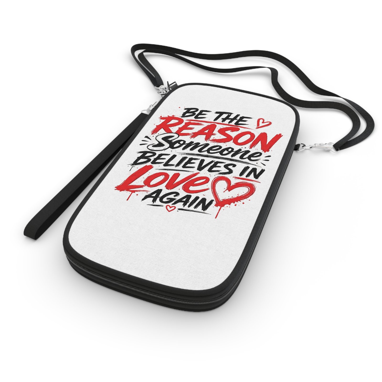 Passport Wallet — "Be the Reason Someone Believes in Love Again" Travel Document Holder - Image 4