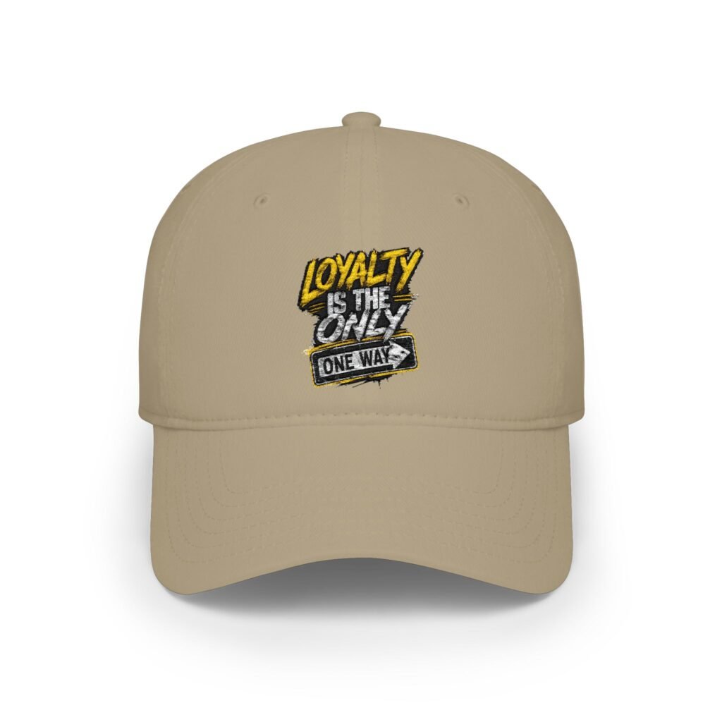 Baseball Cap — "Loyalty Is The Only Currency" Patch Dad Hat