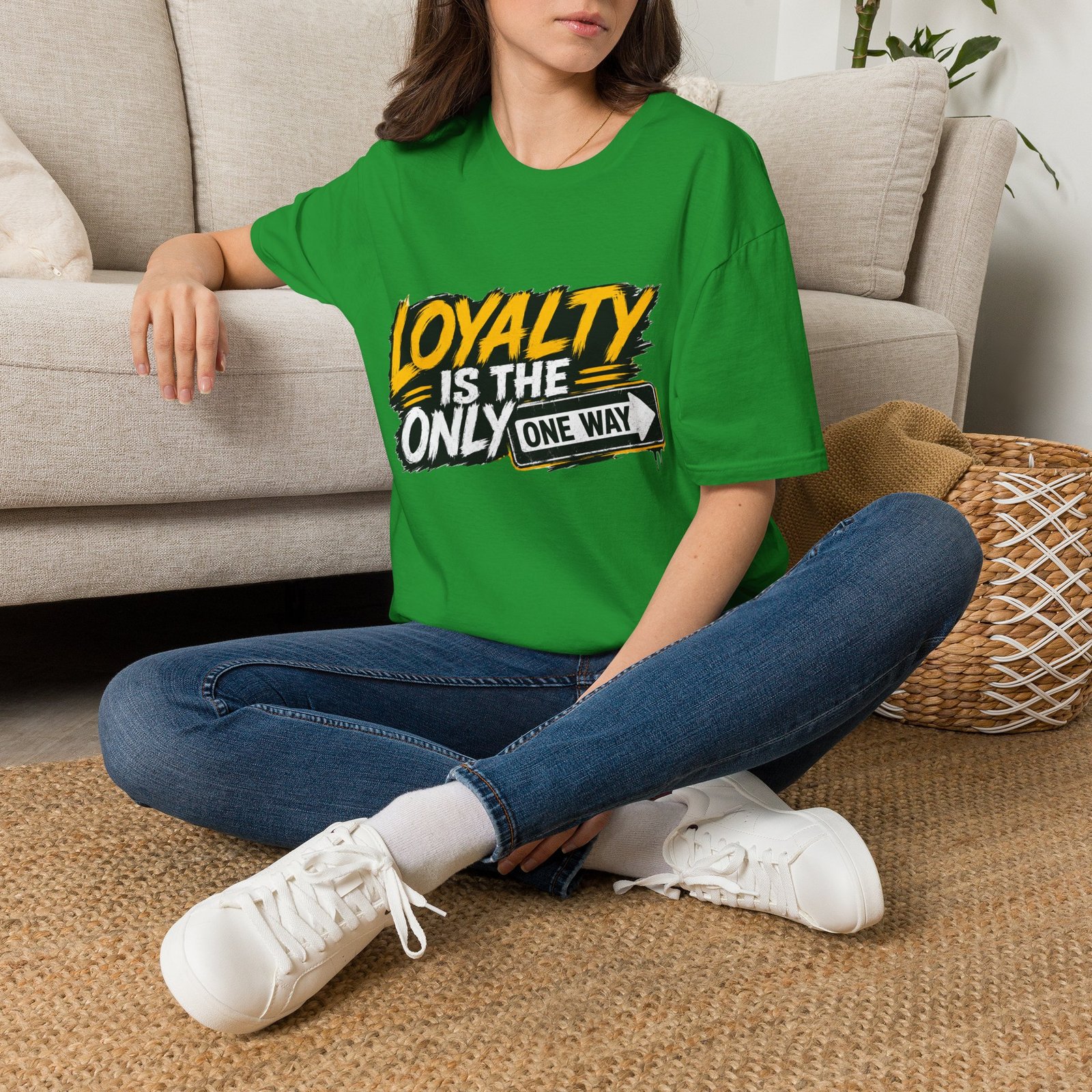 Loyalty Is The Only Way T-Shirt — Bold Graphic Motivational Tee