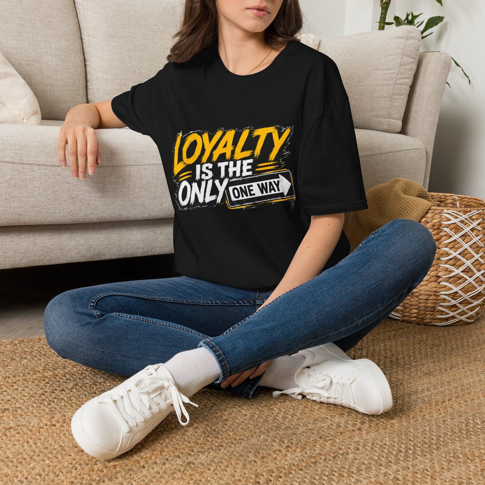 Loyalty Is The Only Way T-Shirt — Bold Graphic Motivational Tee - Image 10