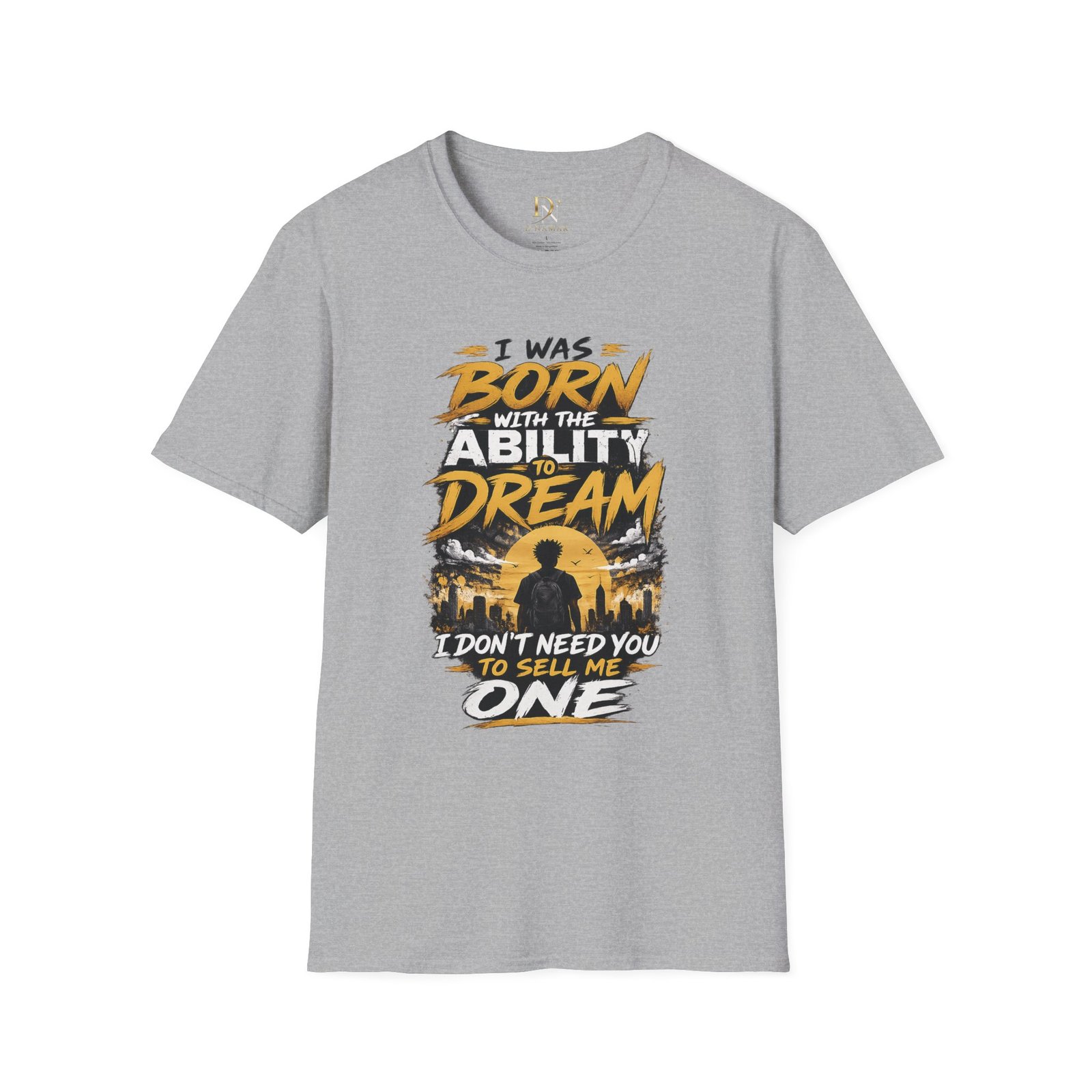 Monogram D'NAMAR Graphic T-Shirt | Minimal Brand Emblem Tee - Image 19