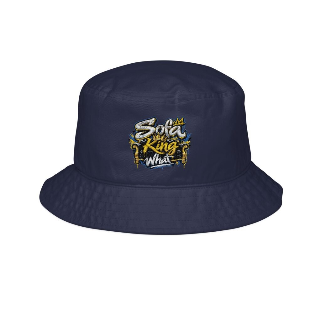 Bucket Hat — Street Grunge 'Skate Kings' Embroidered Logo