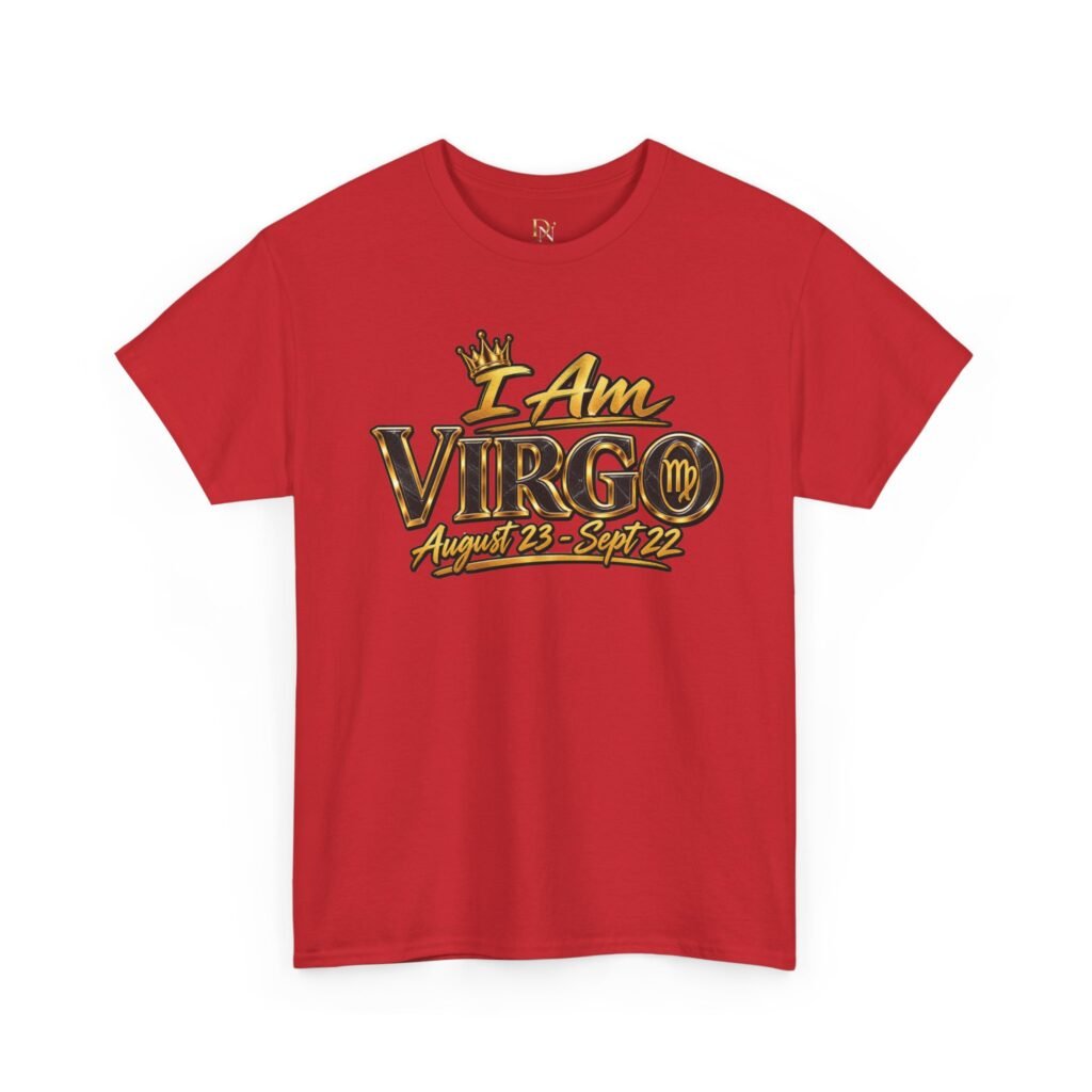 Virgo Zodiac T‑Shirt "I Am Virgo" – August 23‑September 22 Astrology Tee